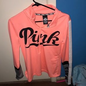 Pink Quarter Zip